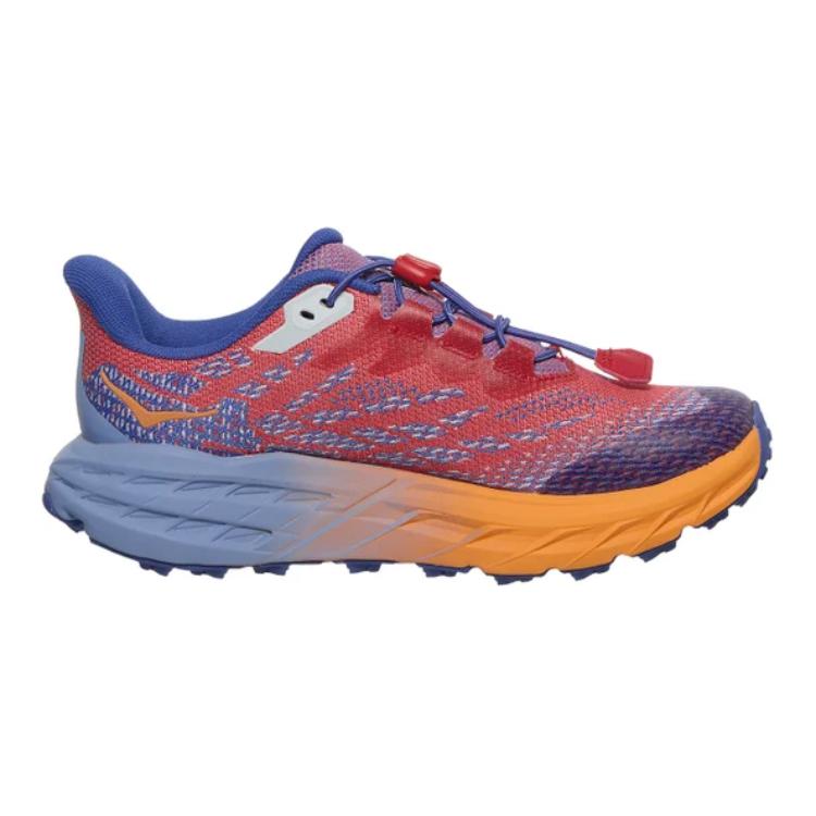 HOKA Speedgoat 5 Kids Cerise Stellar Blue Kids Sneakers 1134470-CRSS