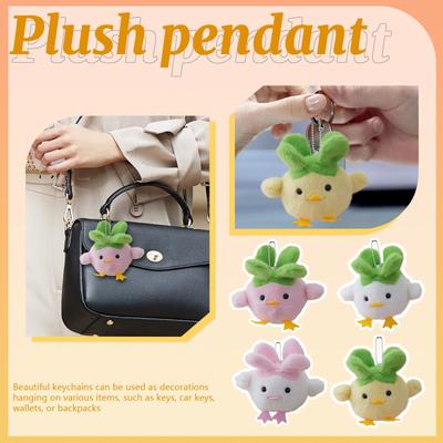 Voiceable Version Garlic Bird Doll Friends Funny Plush Pendant Cute Plush Sound Toy