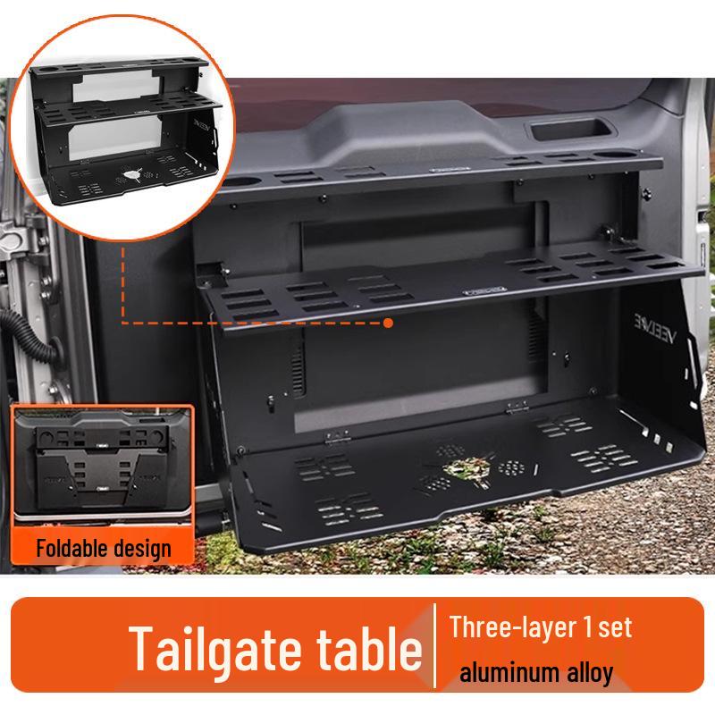 Tank 400hi4t Tailgate Window Extension Rack: Trunk Storage Frame, Fence, & Interior Accessories