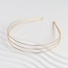 Metal DIY Wedding Headband Bride Crown Gold Headdress Hairwear Hairband Base