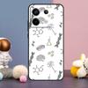 Retro DNA Science Illustration Cover For Xiaomi Redmi Note 13 12 11 9 10 Pro 12S 11S 10S 9S Redmi 13 12 10C 12C 13C Case