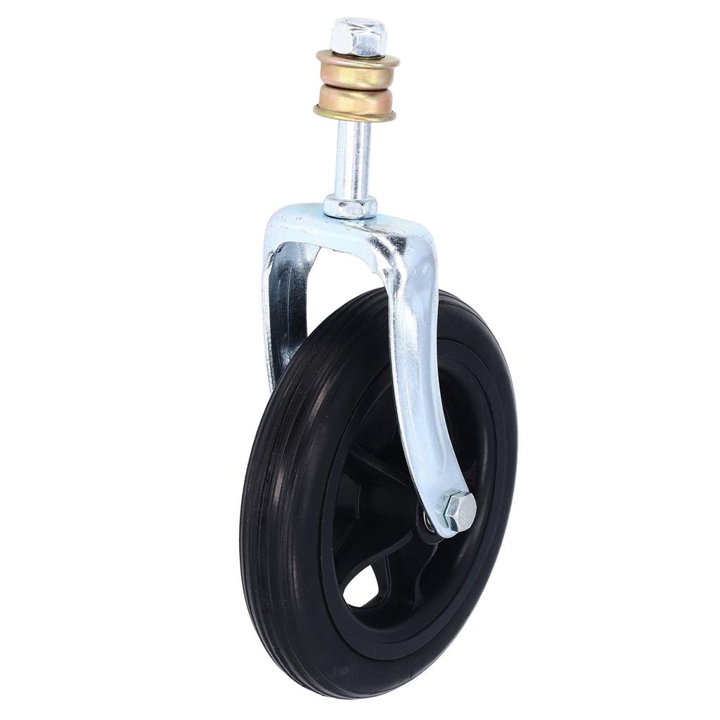 6.5 Inch Wheelchair Castor PU Tire Universal Front Drive Wheel Replacement for Handcart Grocery