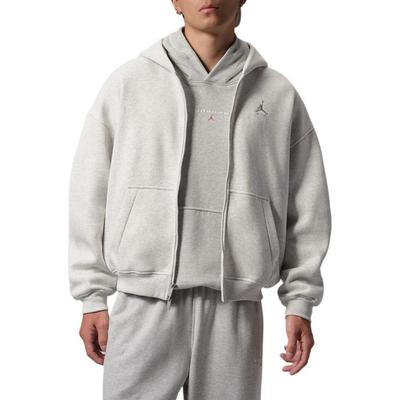As M J Sweatshirts Men's Gray Hooded Non Detachable Moderate IM8932-054