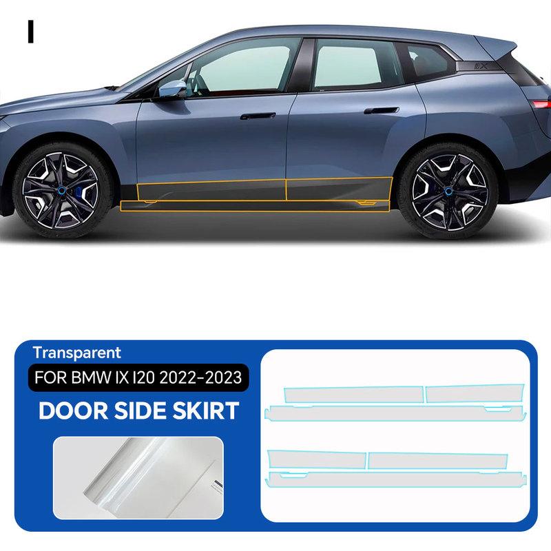 Headlight Rearview Door Side Skirt TPU Protection Film For BMW iX I20 - Pre-cut PPF Clear Bra Anti-scratch Resistant Kit