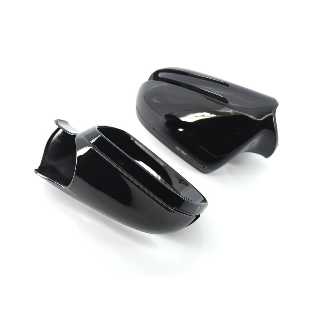 Left Right Car Rear View Mirror Cover Caps For Mercedes-Benz W207 W219 R230 R171 E-Coupe CLS SL SLK Class ABS Gloss