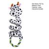 Interactive Squeaky Rope Dog Toy Plush Chew Toy with Sound Dental Cleaning Engaging Play Toys for Small Medium Large Dogs