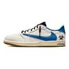 Travis Scott x Air Jordan 1 Alb Albastru Travis Scott X AJ1 Low top Pantofi Sport Vintage Femei Albastru Alb DZ4137-106(Echipa1381-)