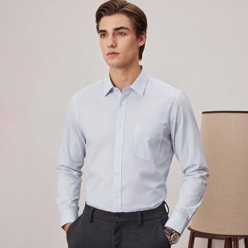 FIRS pánská košile s proužky z směsi Tencelu, nežehlivá, business casual