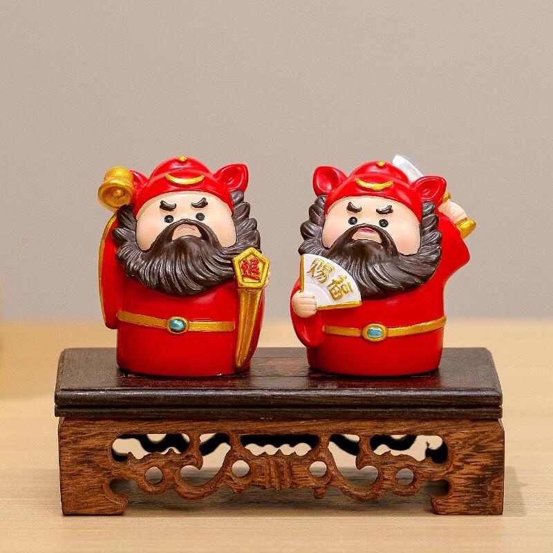 Fumaide Fortune God Office Ornament Set