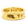 Tiffany & Co - 1837 NarrowRing ring 18K Yellow Gold #10(JP Size) Array