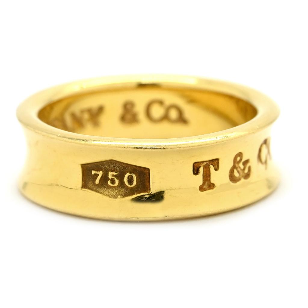 Tiffany & Co - 1837 NarrowRing ring 18K Yellow Gold #10(JP Size) Array