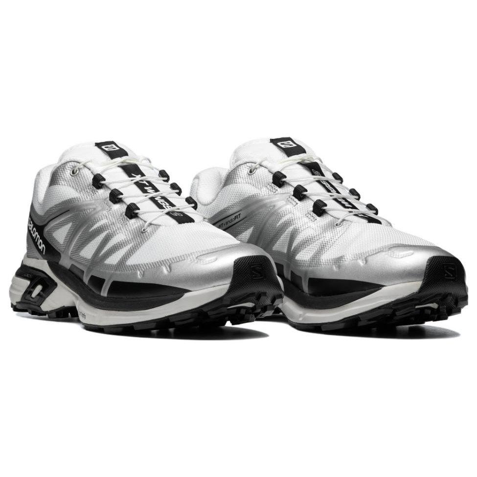 SALOMON XT Wings 2 Versatile Abrasion Resistant Breathable Low top Outdoor Shoes Unisex White Black L47135600