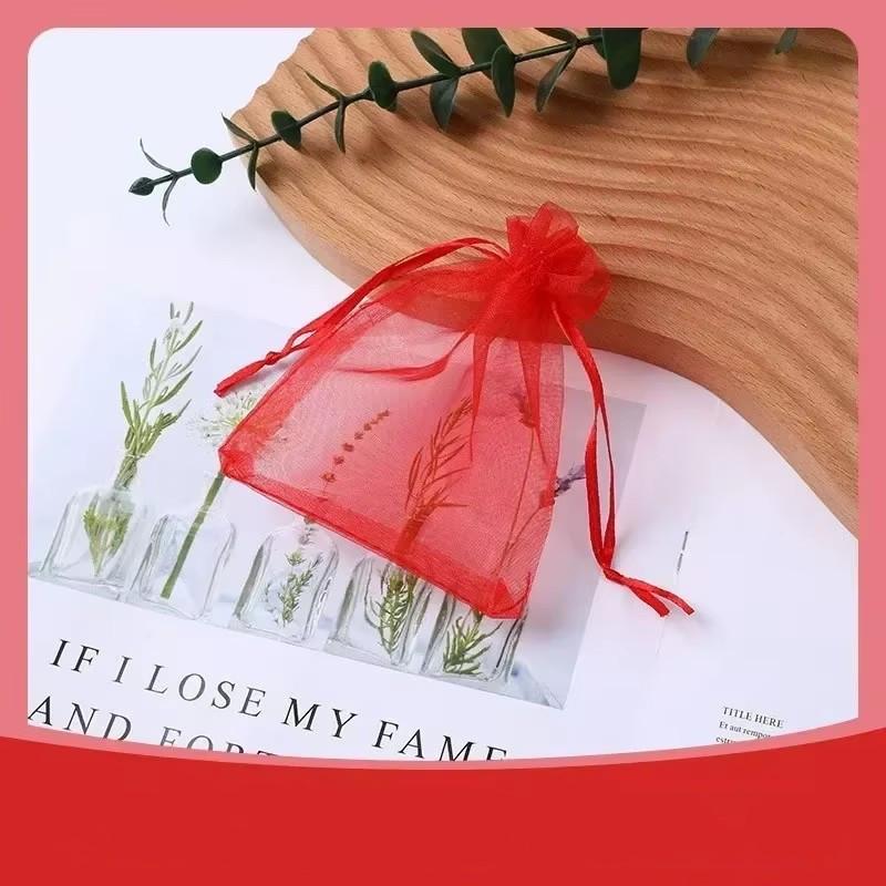 100pcs 7x9cm String Makeup Bag Colorful Drawstring Bag Jewelry Packaging Bags Wedding Gift Storage Drawstring Pouches