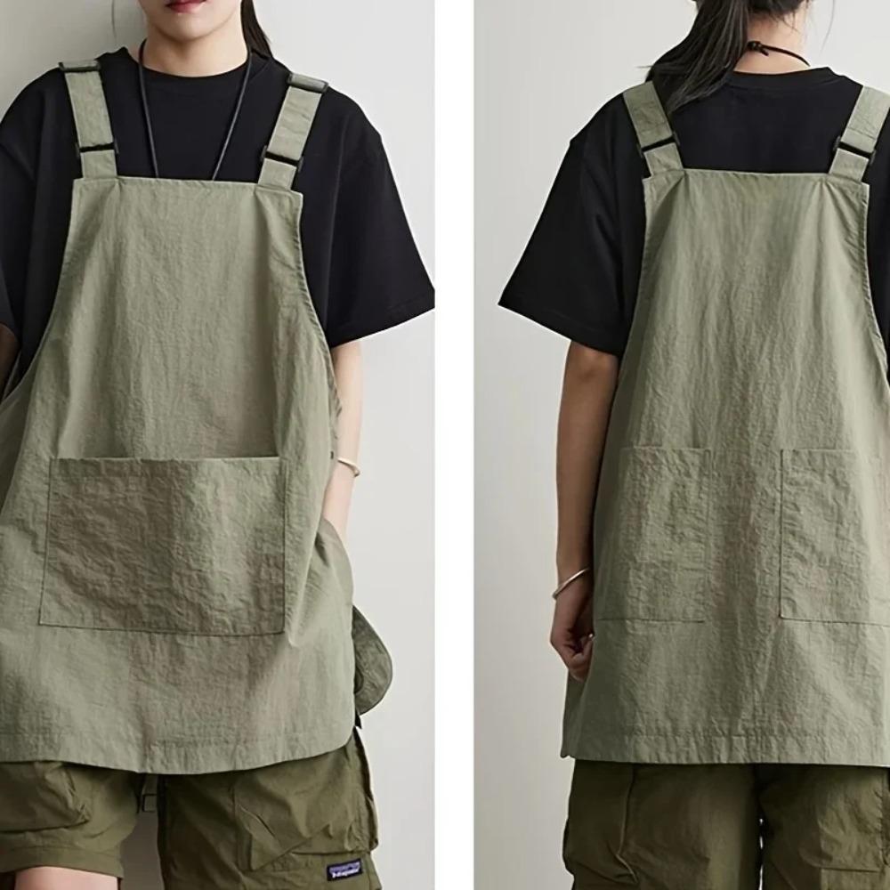 Lightweight Apron Waterproof Outdoor Barber Coffee Shop Restaurants Adjustable Workwear Apron Household Kitchen Accessories