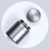 Mini Stainless Steel Sealed Jar Portable Travel Moisture-proof Solid Color Nut Candy Food Storage Container Tea Can Metal Box