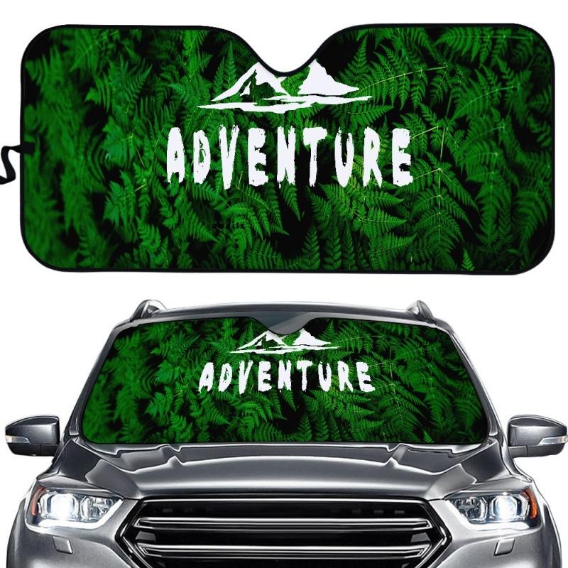 New Car Front Sunshade Heat Shield, Cute Pet Puppy Cat Creativity, Car Aluminum Foil Sunshade