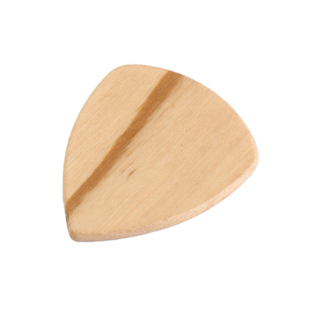 For Electric Guitar Hearted Shape For Ukulele Finger Guitar Pick Acoustic Guitar Pick Guitars Accessories Wooden Guitar Pick