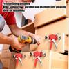 Drawer Jig Stainless Steel Drawer Front Clamps Rust-Resistant Precision Efficient Mounting Tool For Kitchen Bedroom Living Room