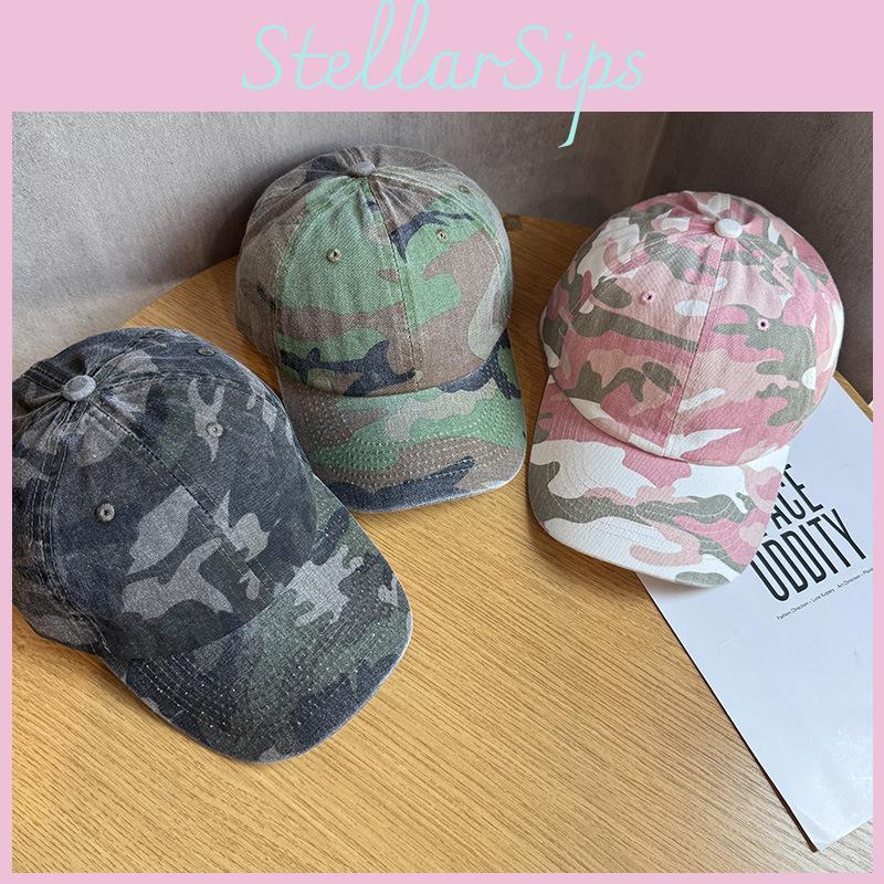 Women Fashion Pattern Casual Sunshade Baseball Cap For Daily Use