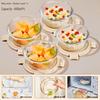Round Glass Microwave Lunch Box