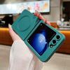 Magnetic Silicone Soft Phone Case for Samsung Galaxy Z Flip 6 5 4 3 Flip6 Flip5 Flip4 Flip3 5G Protective Shockproof Cover