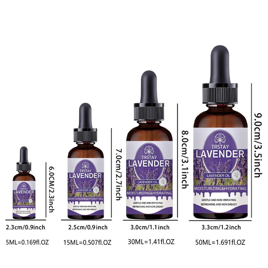 5ML/15ML/30ML/50ML/ Natural Lavender Extract Drops Facial Care Improve Insomnia Relief Pain Antibacterial Health Care Products Dietary Supplement