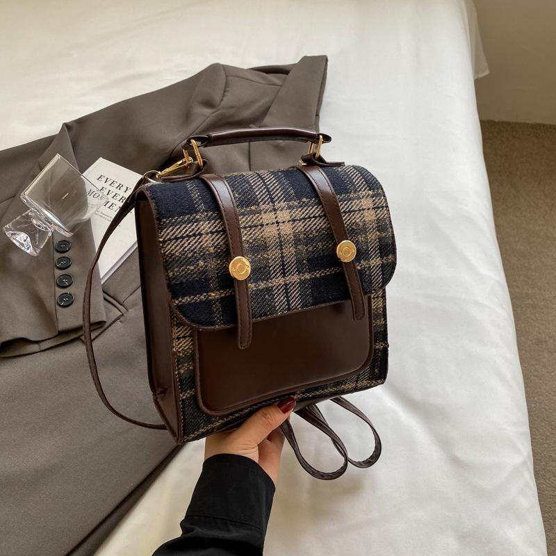 

Студенческий рюкзак большой вместимости для путешествий, небольшой, простой, повседневный, женская сумка-рюкзак 2024 года, новая модная сумка для лета чёрный