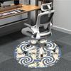 1pc Whirling Cats Office Round Area Rug, Indoor Mat Suitable For Office, Under Office Chairs Bedroom Living Room Home Decor, Room Deco