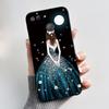 Printed Phone Case For Itel P15 A35 A25 PRO Fundas Capa Soft Silicone Black Shell for ITEL A25 Cover Cute Flower Cartoon Casing