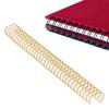 50 Packs Double   Wire Binding Spines   Paper Size 180 Sheets Capacity 3Celsius4in Diameter Wire Binding Rings for  
