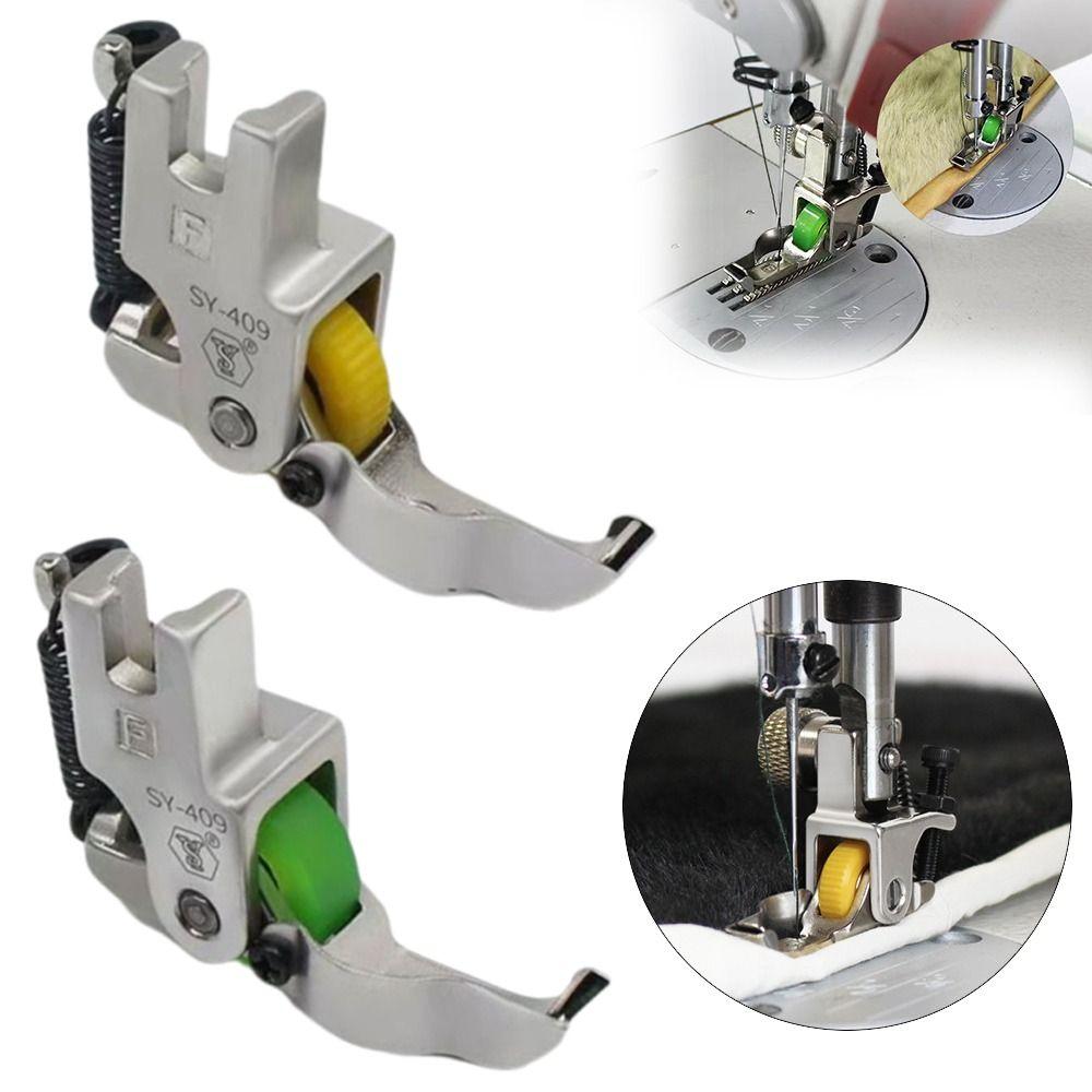 Professional Roller Presser Foot Durable Faux Collar Presser Foot for Workshop