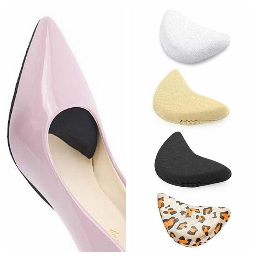 

Foot Top Plug Shoe Head Toe Stopper Anti Pain Head Forefoot Pads Shoe Head Cushion Pads Outdoor Black-Knitted Cotton