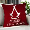 game Assassins Creed Shadows Cushion Cover Cushion Cover Set Pcs x x x Pillowcase Decorative Sofa Home Decor