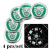 4Pcs Car Emblem Wheel Hub Center Cap Sticker Rim Badge Cover For Jaguar X-Type S-Type XFR X XE XF XJ F-Type F-Pace E-Pace I-Pace ZZ5