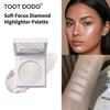 Soft Light Diamond Shimmer Highlighter Palette for Face & Body - Multi-use, Natural, Southeast Asian-Inspired Makeup