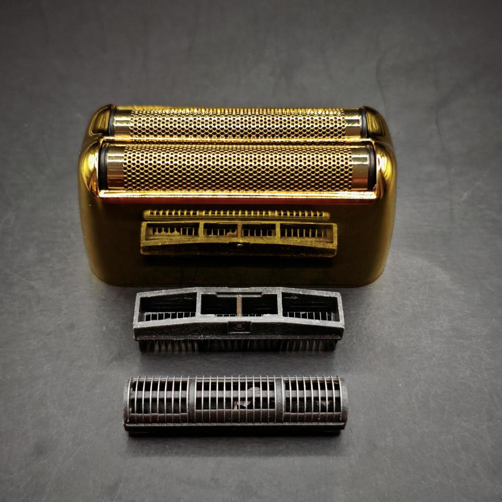 1X Rete Esterna + 2X Lame Sostitutive Prewave Per Babyliss Pro FoilFX02 #FXRF2G FXFS2G FXRF2 Rasoio Parti Dorate