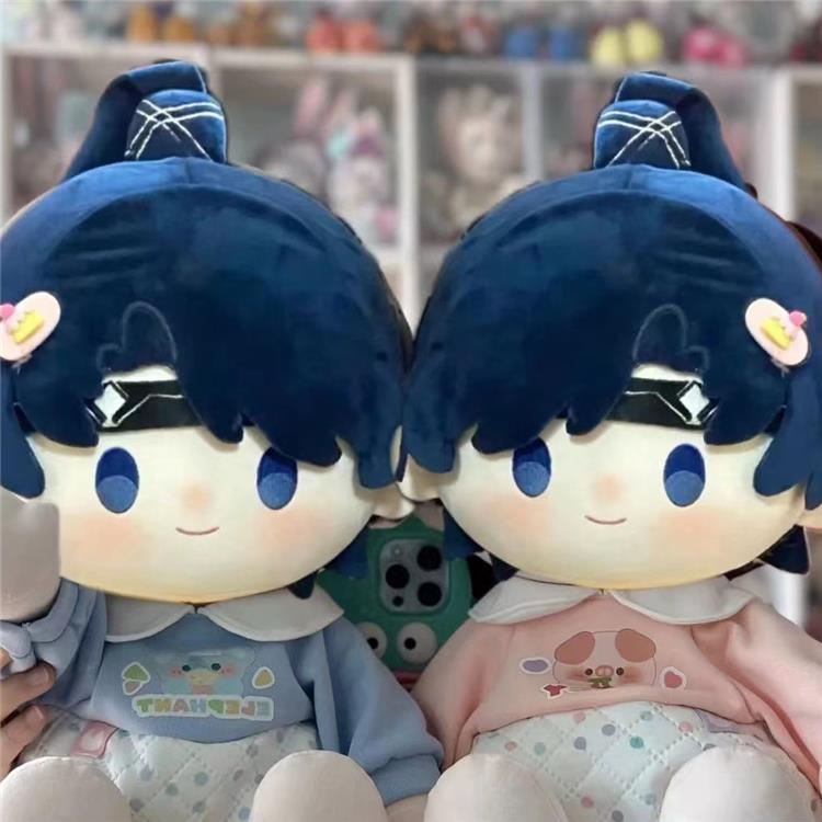 Stuffed Ashes of the Kingdom Fu Rong 40cm Sitting Doll Toys for Children Adults Collectible Gift Plush Dress-up Puppet