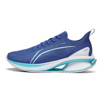 Li Ning Wu Shi 5S 3.0 Scarpe da Corsa Basse Traspiranti Antiscivolo Resistenti all'Usura Uomo Sneakers Viola Cobalto Blu ARST001-6