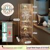 Transparent Lego Brick Display Cabinet: Dustproof Acrylic Storage for Figurines
