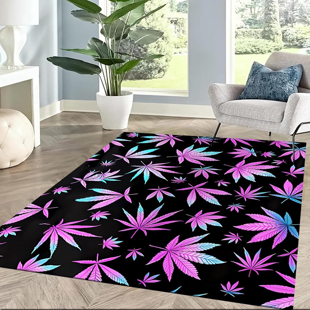 Tropical Floral Paradise Floor Mats for Living Room, Bedroom and Room Decoration Are Suitable for Gifts.