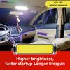 12V-24V Super Bright Waterproof LED Truck Roof Light Car COB Roof Interior Light Van LED Reading Light 87 108 54 LED Chips