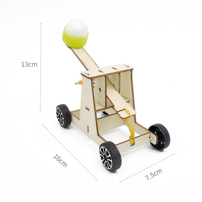 DIY Kindergarten Trebuchet Kit – Handmade Science Experiment & Educational Model