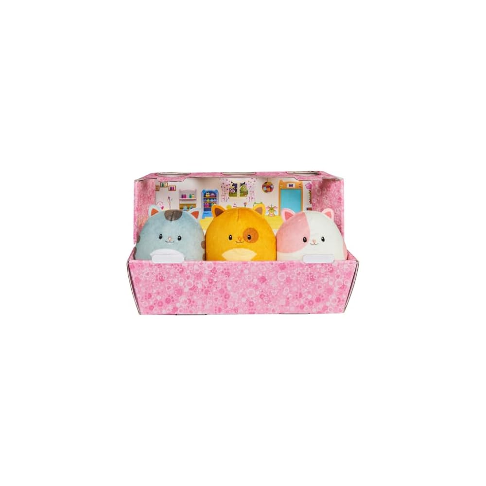 

Gaby Dollhouse Hamster Cat Plush Toy Set Soft Stuffed Animals for Kids