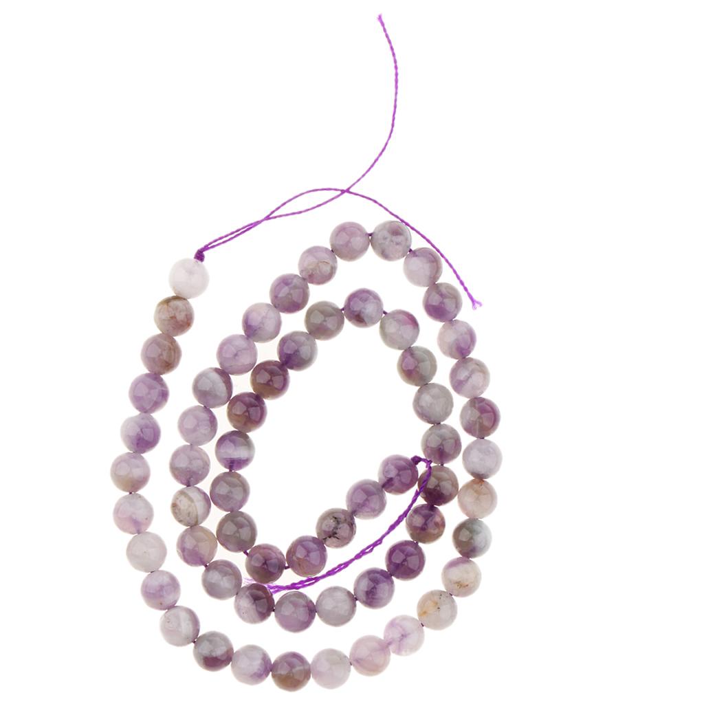 Amethyst Gemstone Loose Beads DIY Natural Craystal for Jewelry Making  4mm
