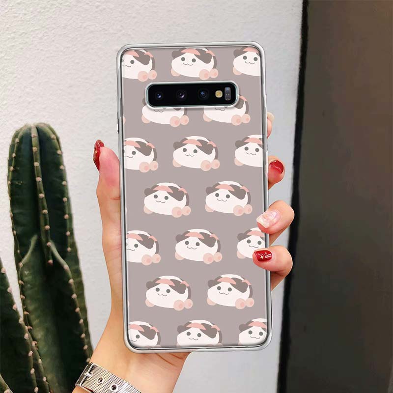 Cute PUI PUI MOLCAR For Samsung Galaxy Note 20 Ultra 20 10 Pro 9 8  Phone Case S10E S10 Plus S9 S8 + S7 Edge M21 M32 Cover