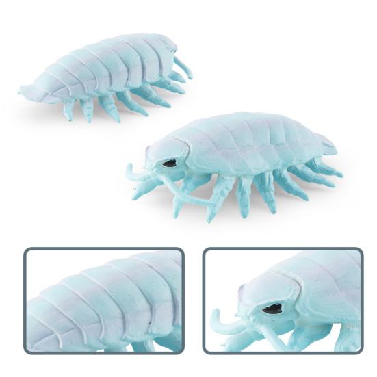 7 Stück Meerestier-Modelle Simulierte Tiefsee-Anglerfisch-Kalmar-Beilfisch