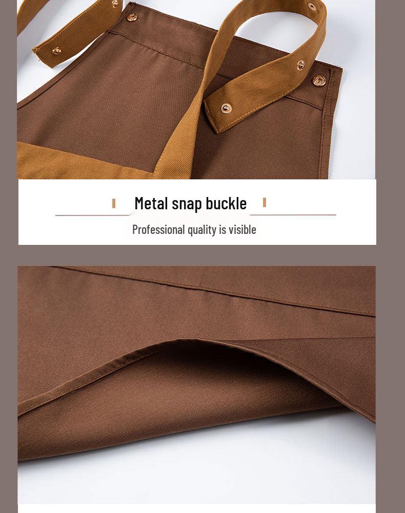 Waterproof Oil-Proof Logo Apron for Catering, Baking & Work