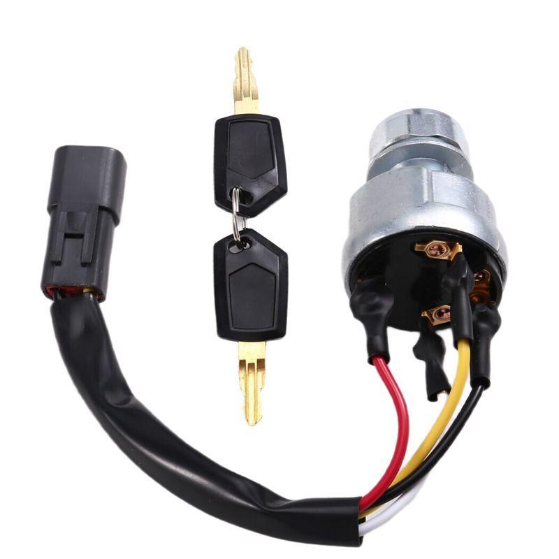 A21E-For Caterpillar 277B 246 262 232B 232 267B Ignition Switch With Keys 142-8858