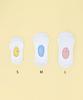 Ilogongchil [5Pack] 1507 Kids Hidden Socks - White/Snow White/Black