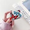 Red Blue Butterfly Clear Earphone Cases Cover Case For Airpods Pro3 1 Pro Pro2 4 2 3